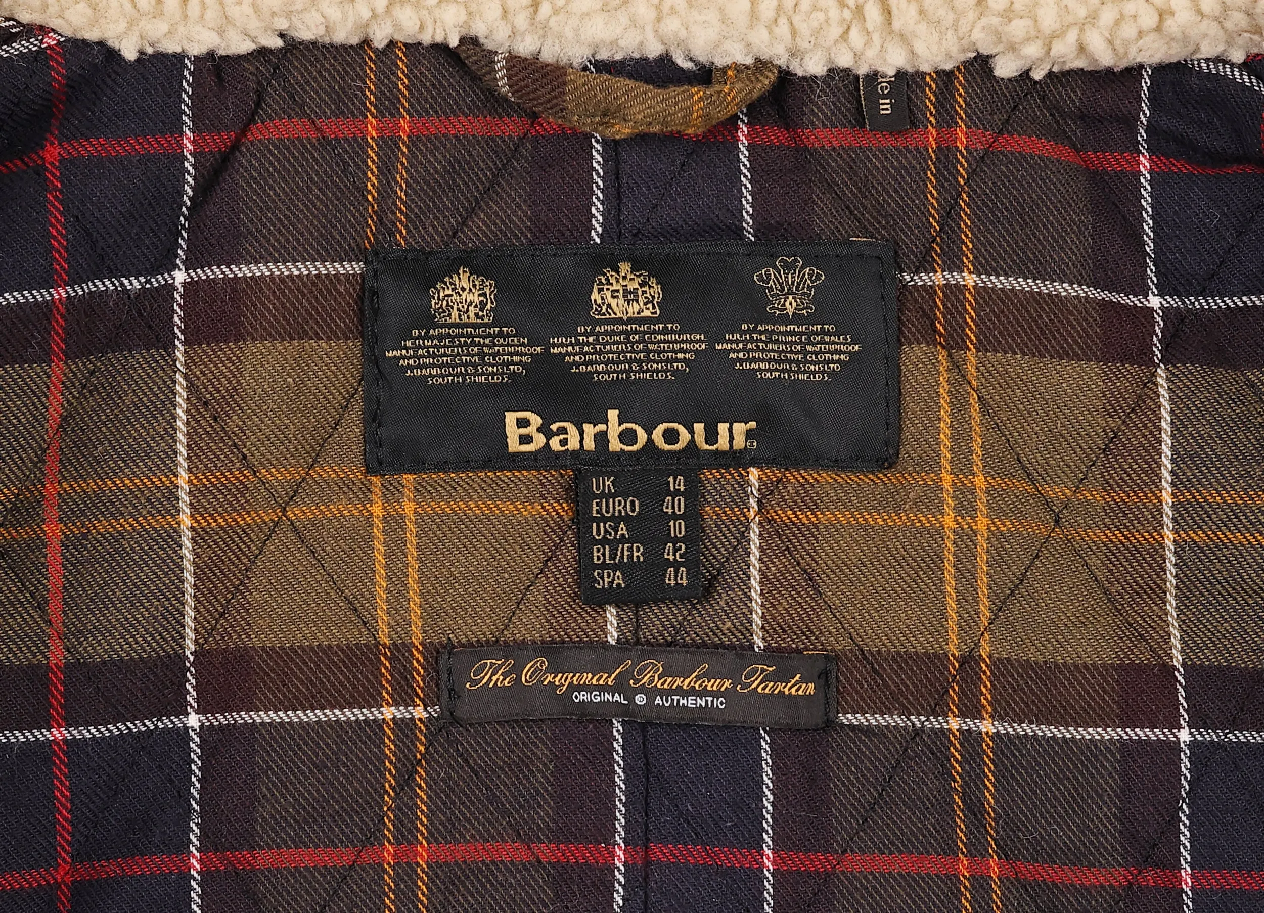 Women's Barbour Kelsall Wax Parka Jacket Coat - Green - Women's L