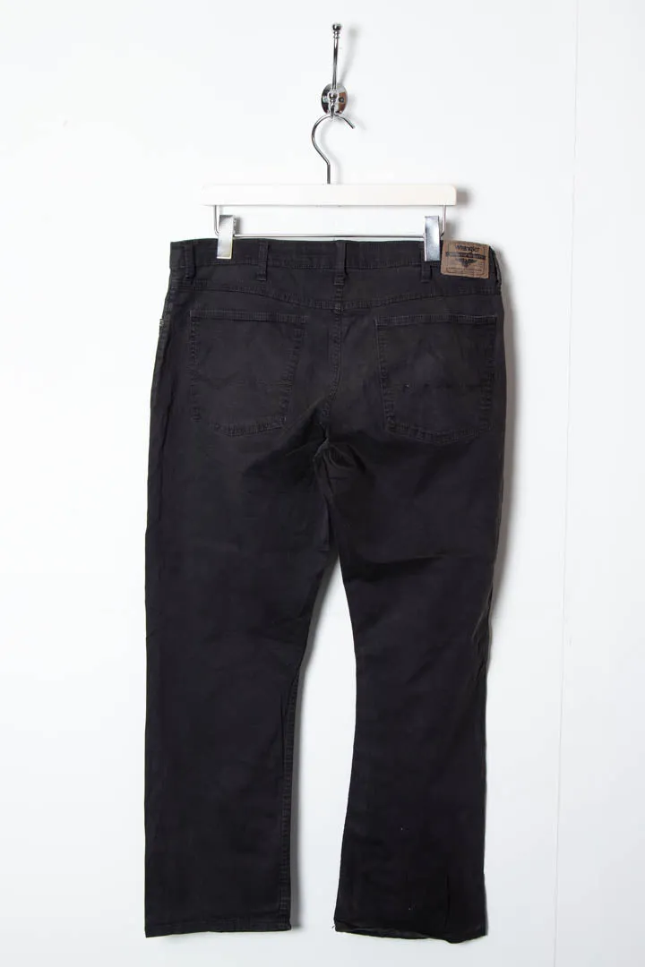 Wrangler Straight Fit Trousers (W36 x L27)
