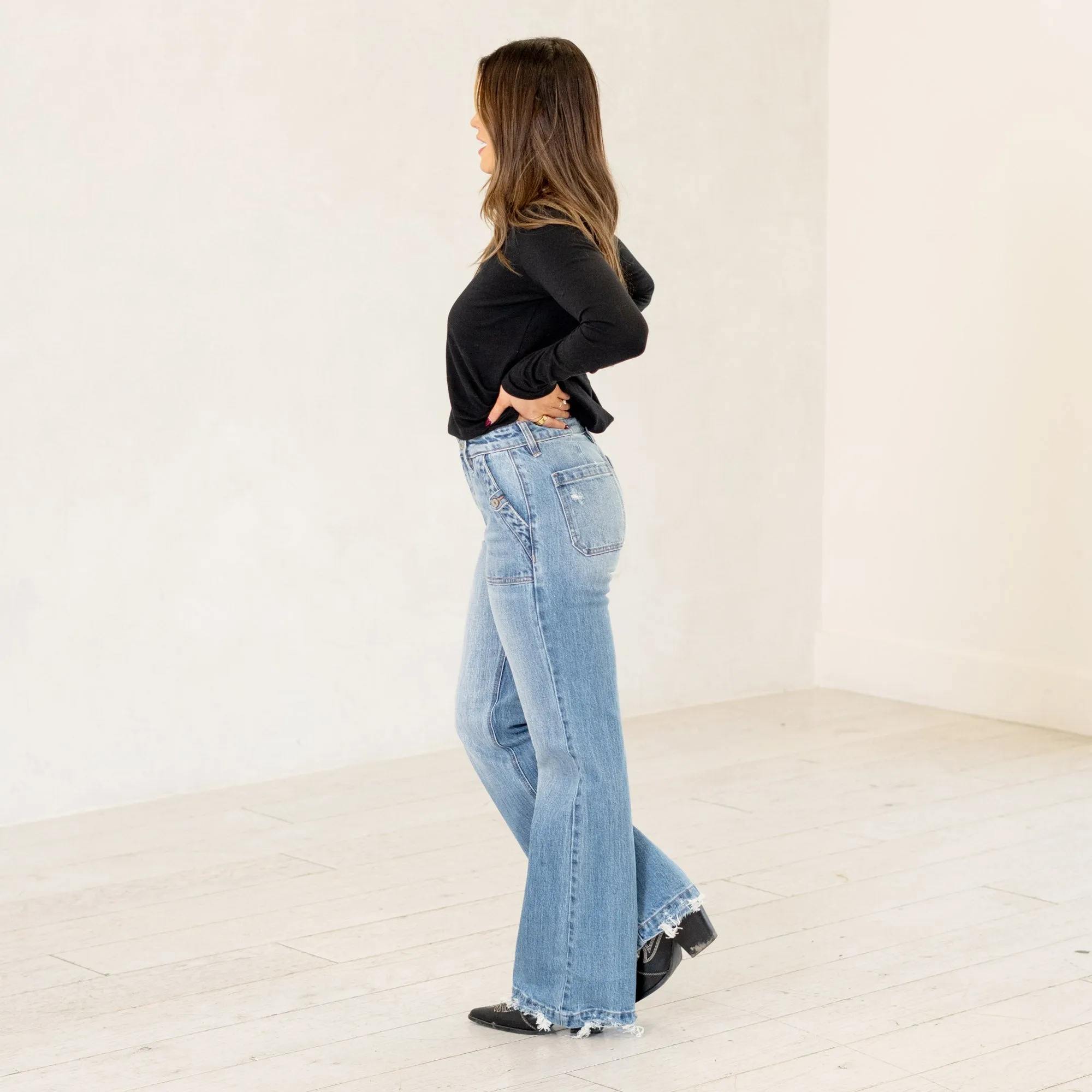 Yezmin High Rise Wide Leg