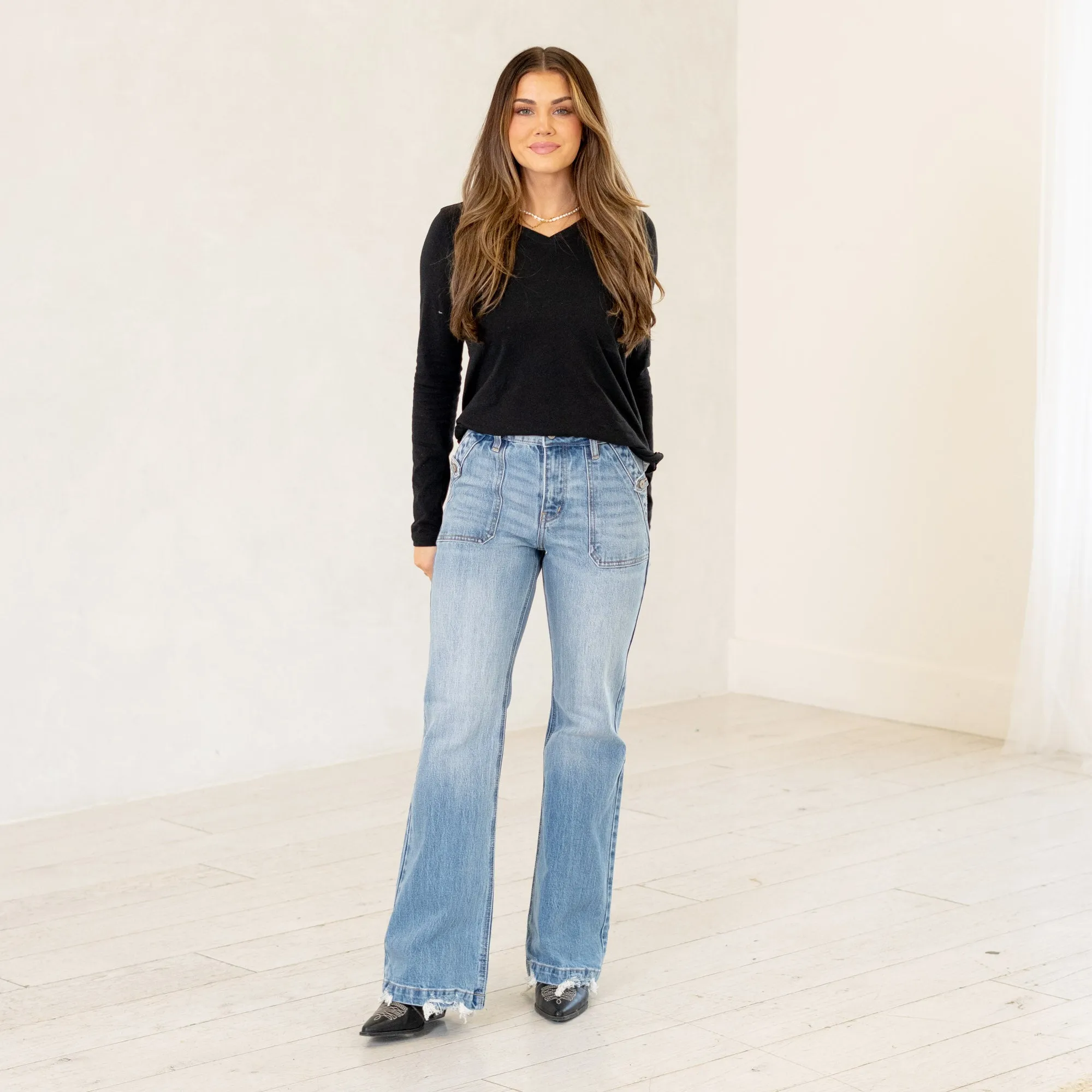 Yezmin High Rise Wide Leg