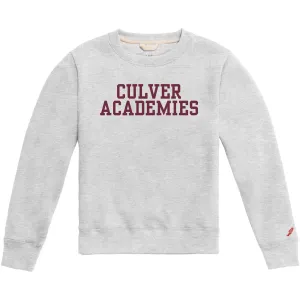 Youth Culver Academies Essential Fleece Crew - Grey
