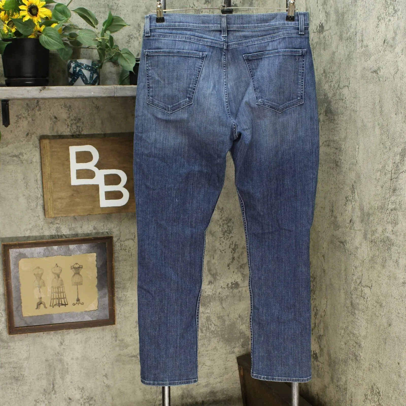 Yummie Women's 5 Pocket Straight Leg Jeans